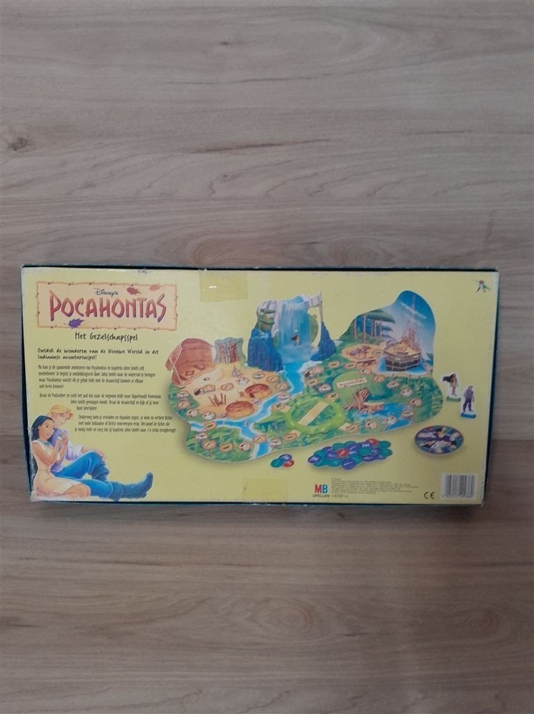 Disney Pocahontas het gezelschapsspel - s5167, Verzenden, Zo goed als nieuw