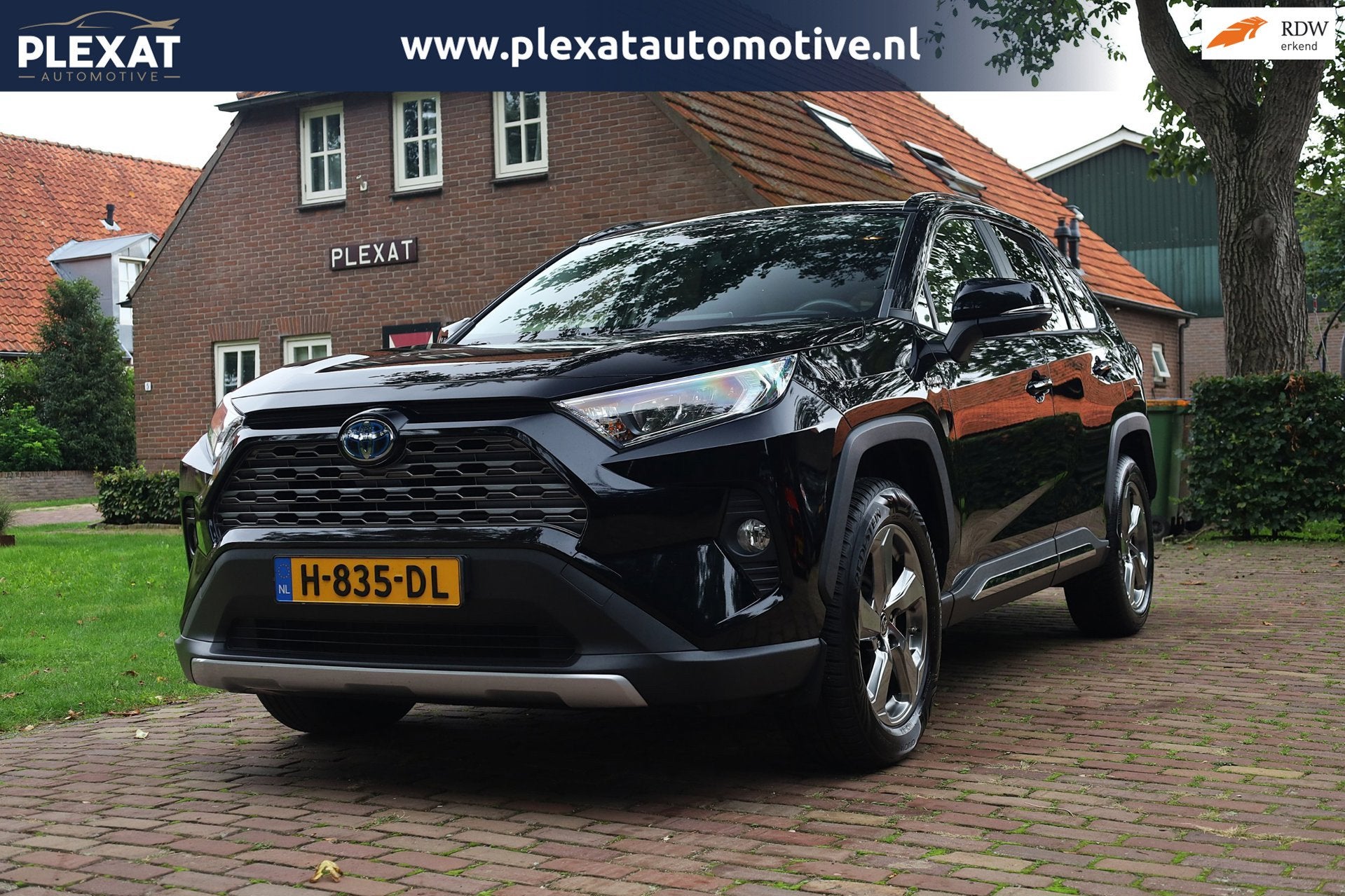 Toyota RAV4 2.5 Hybrid Dynamic Aut. | Full Led | Orig NL | T, Stof, Gebruikt, 4 cilinders, 2487 cc