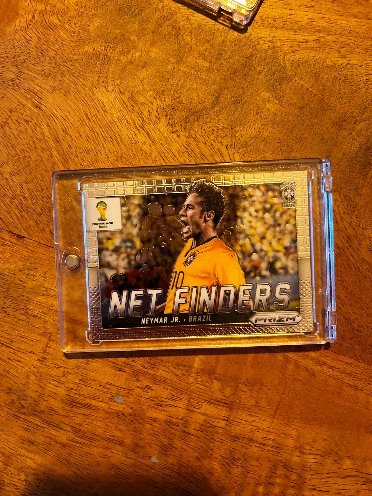 Panini Prizm 2014 WK Netfinders Neymar Jr. Zeldzaam, Ophalen, Zo goed als nieuw, Buitenlandse clubs, Spelerskaart