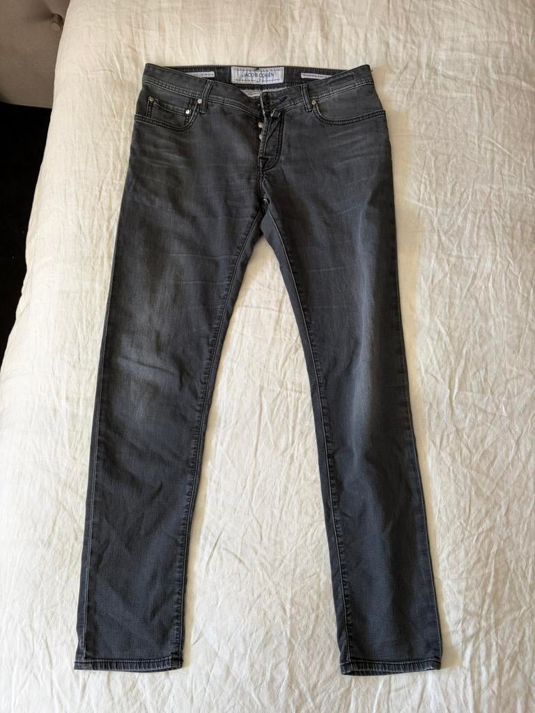 Jacob Cohen J622 slim 33, Kleding | Heren, Spijkerbroeken en Jeans, Ophalen, Zo goed als nieuw, Zwart, W33 - W34 (confectie 48/50)