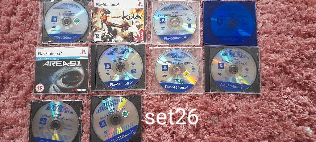 ps2 8xgames set26, Gebruikt, Overige genres, 1 speler, Ophalen of Verzenden