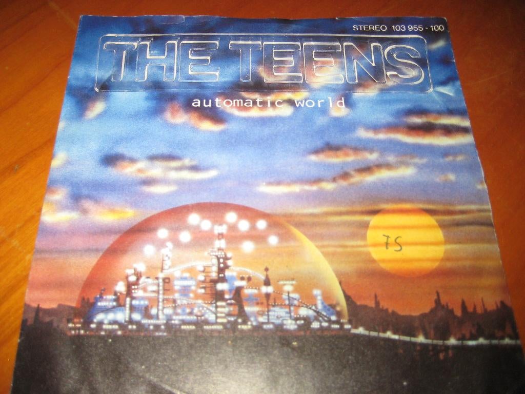 The Teens: Automatic World, Ophalen of Verzenden, Zo goed als nieuw, Pop, Single