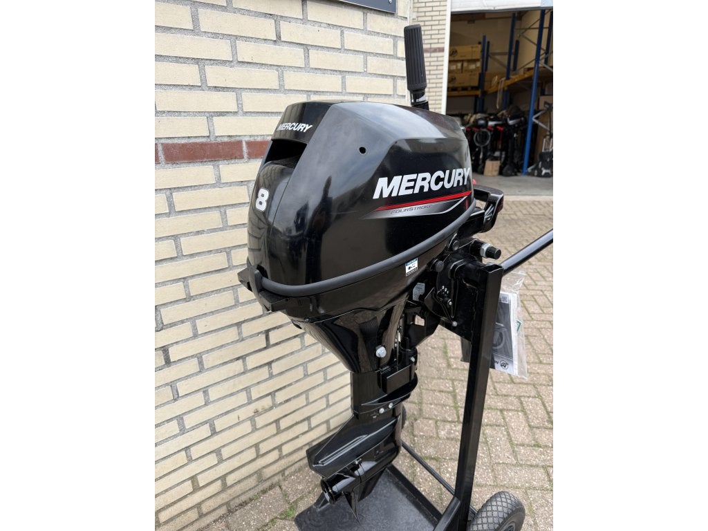 Buitenboordmotor 8pk Mercury F8MH Kortstaart DEMO 2025 4Takt, Niet ingevuld, Niet ingevuld, Nieuw, Benzine