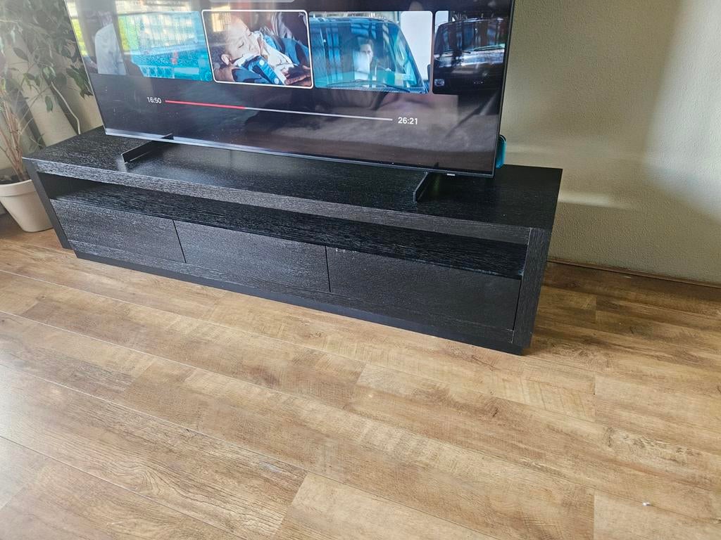 Richmond oakura tv meubel, Ophalen, Gebruikt, 150 tot 200 cm, Eikenhout