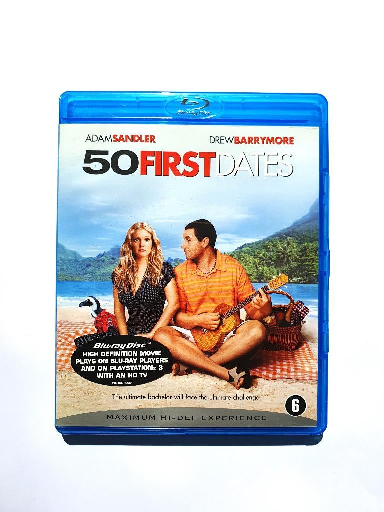 50 First Dates, Cd's en Dvd's, Blu-ray, Zo goed als nieuw, Ophalen of Verzenden