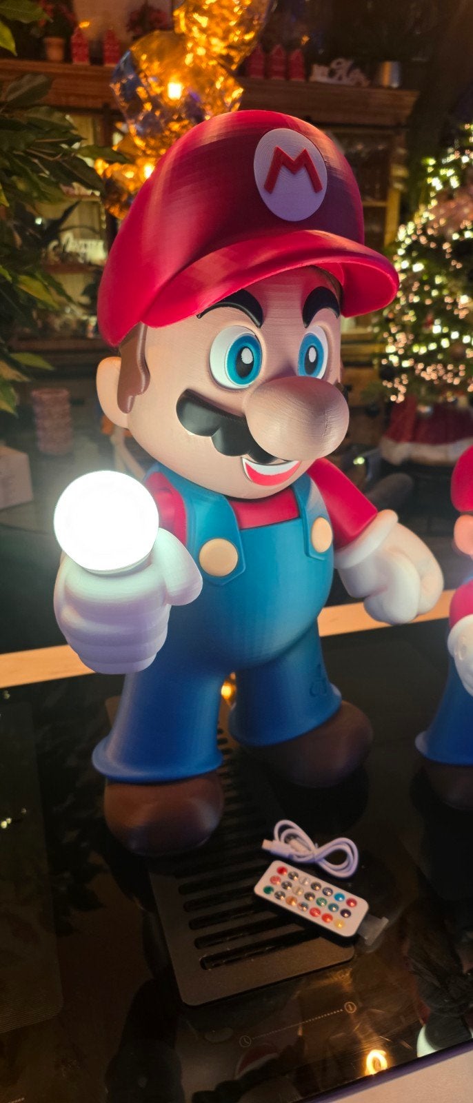 Super Mario XXL Lamp met Afstandsbediening, Kinderen en Baby's, Kinderkamer | Inrichting en Decoratie, Ophalen of Verzenden, Nieuw