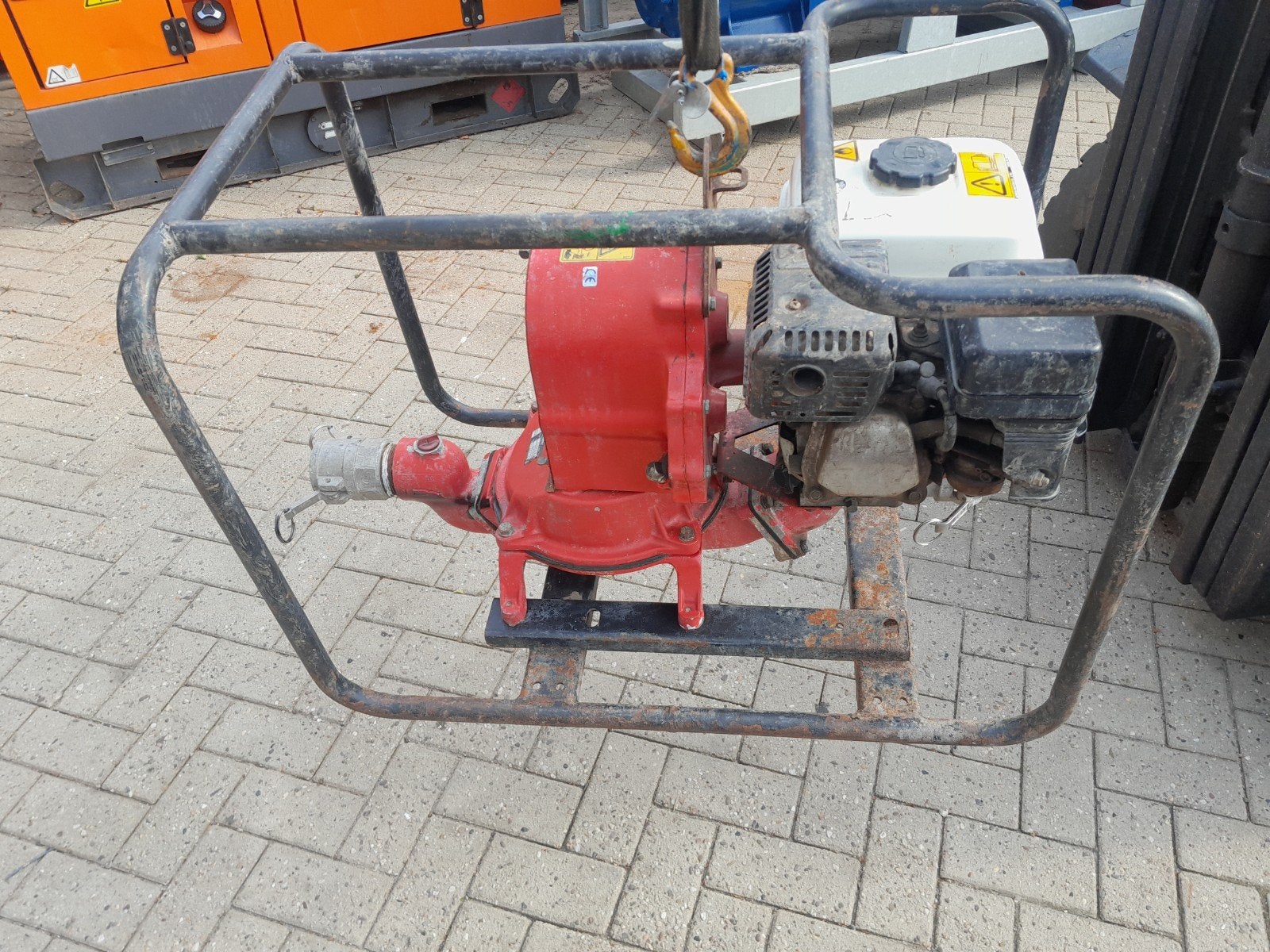 Honda gx120 met homelite dp-2 kattekop membraam pomp, Ophalen, Handmatig, Beregeningspomp