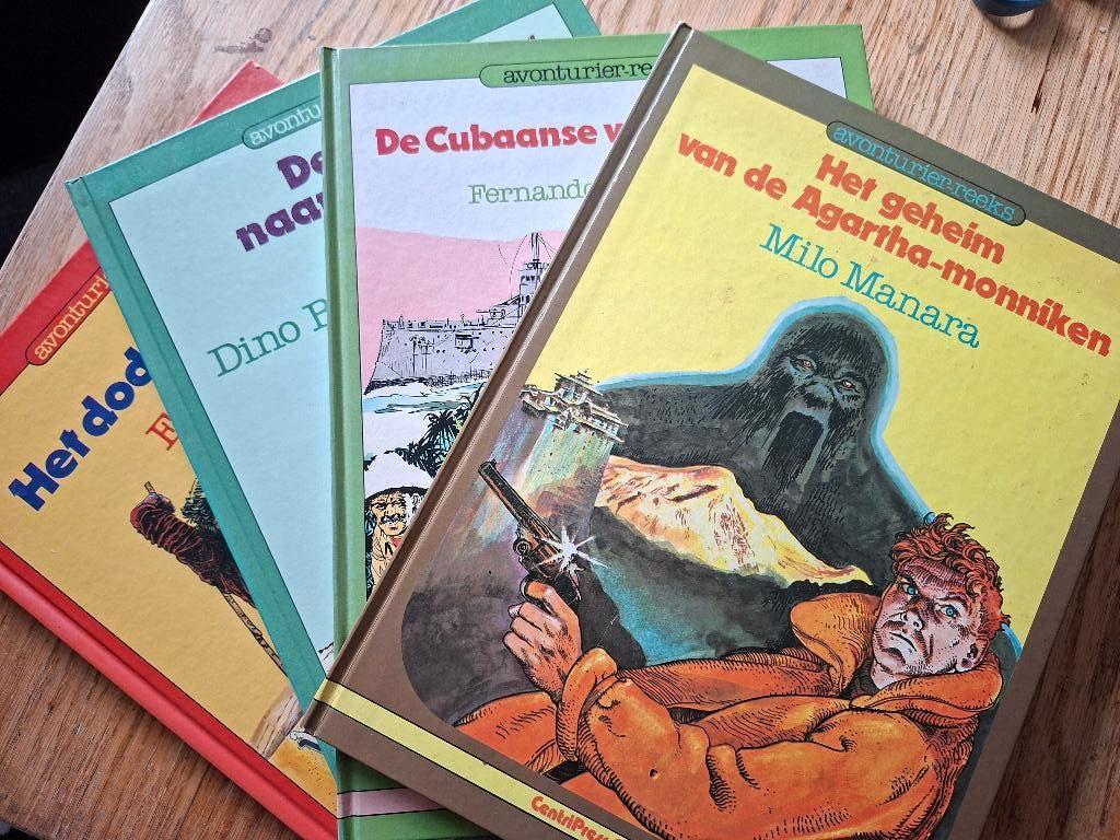 Avonturier reeks 3x hardcover 4, 11, 13 ook los te koop, Meerdere stripboeken, Ophalen of Verzenden, Zo goed als nieuw