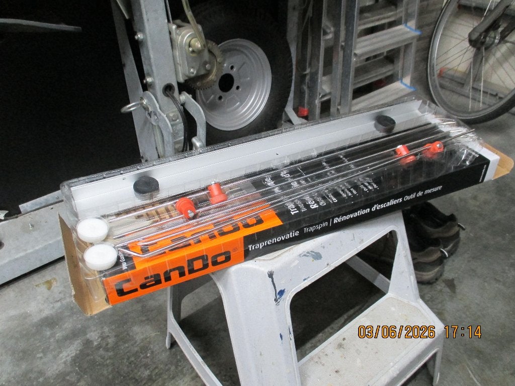 CanDo Trapspin Traprenovatie Meetgereedschap, Ophalen, Nieuw