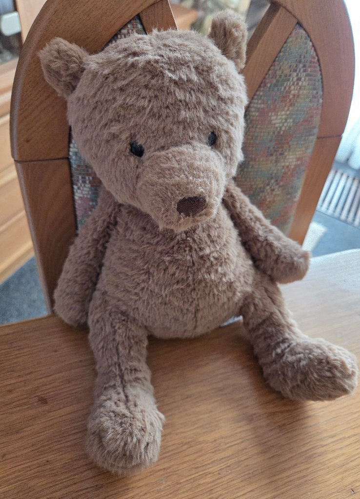 Jellycat knuffel beer bear ca 31 cm Als nieuw, Ophalen of Verzenden, Zo goed als nieuw, Beer, Jellycat
