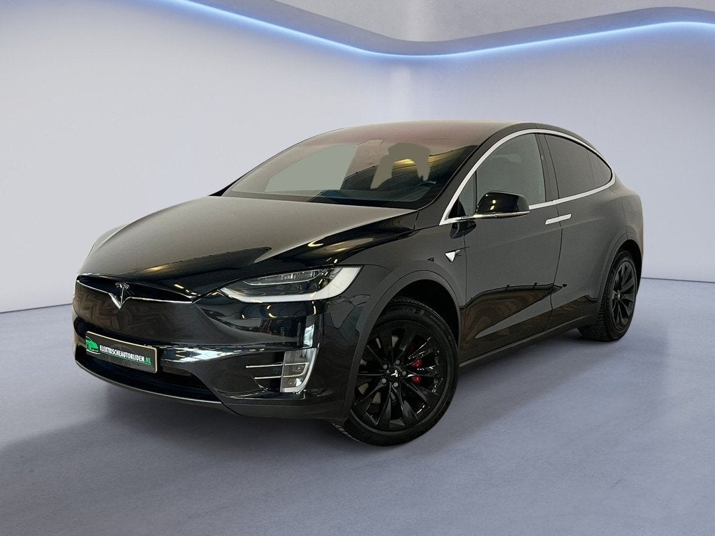 Tesla Model X 100D 6p.|FSD|TREKHAAK|INRUIL MOGELIJK|, Automaat, Model X, Zwart, 418 pk