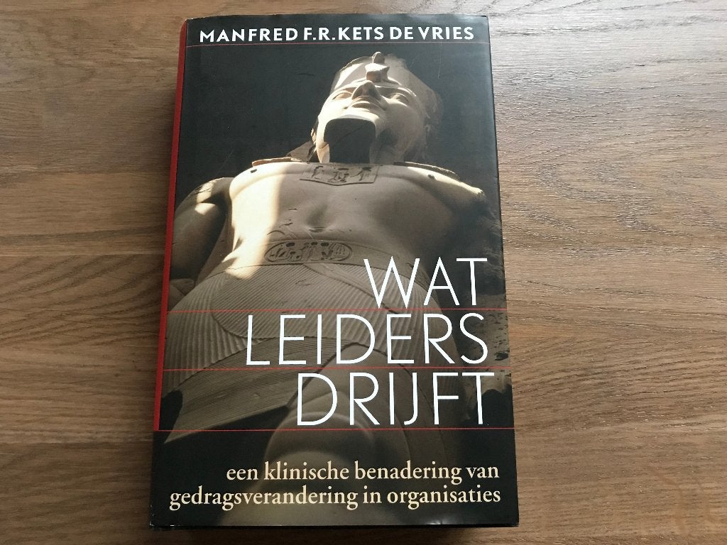 Wat leiders drijft - Manfred Kets de Vries, Manfred Kets de Vries, Ophalen of Verzenden, Management, Zo goed als nieuw