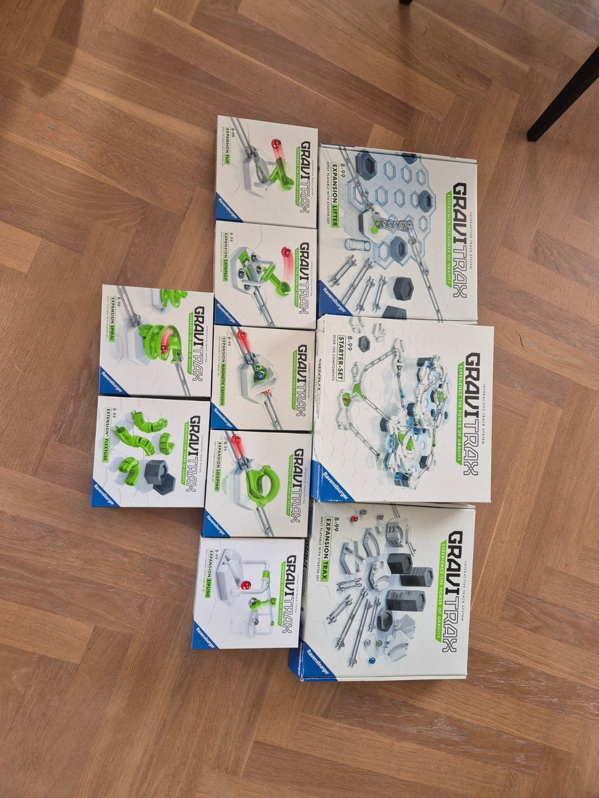 Gravitrax Starter-Set + 9 uitbreidingen, Ophalen of Verzenden, Zo goed als nieuw, Jongen of Meisje
