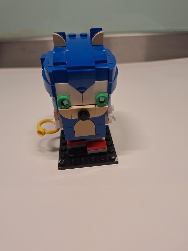 LEGO 40627 Brickheadz Sonic the Hedgehog.
Met handleiding., Ophalen of Verzenden, Lego, BrickHeadz