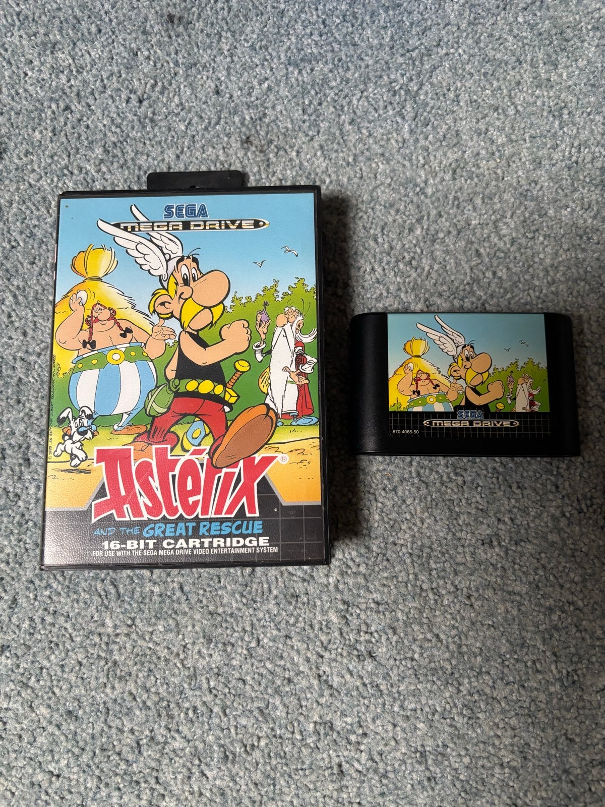 Asterix and the Great Rescue - Sega Mega Drive, 1 speler, _, _, Ophalen of Verzenden