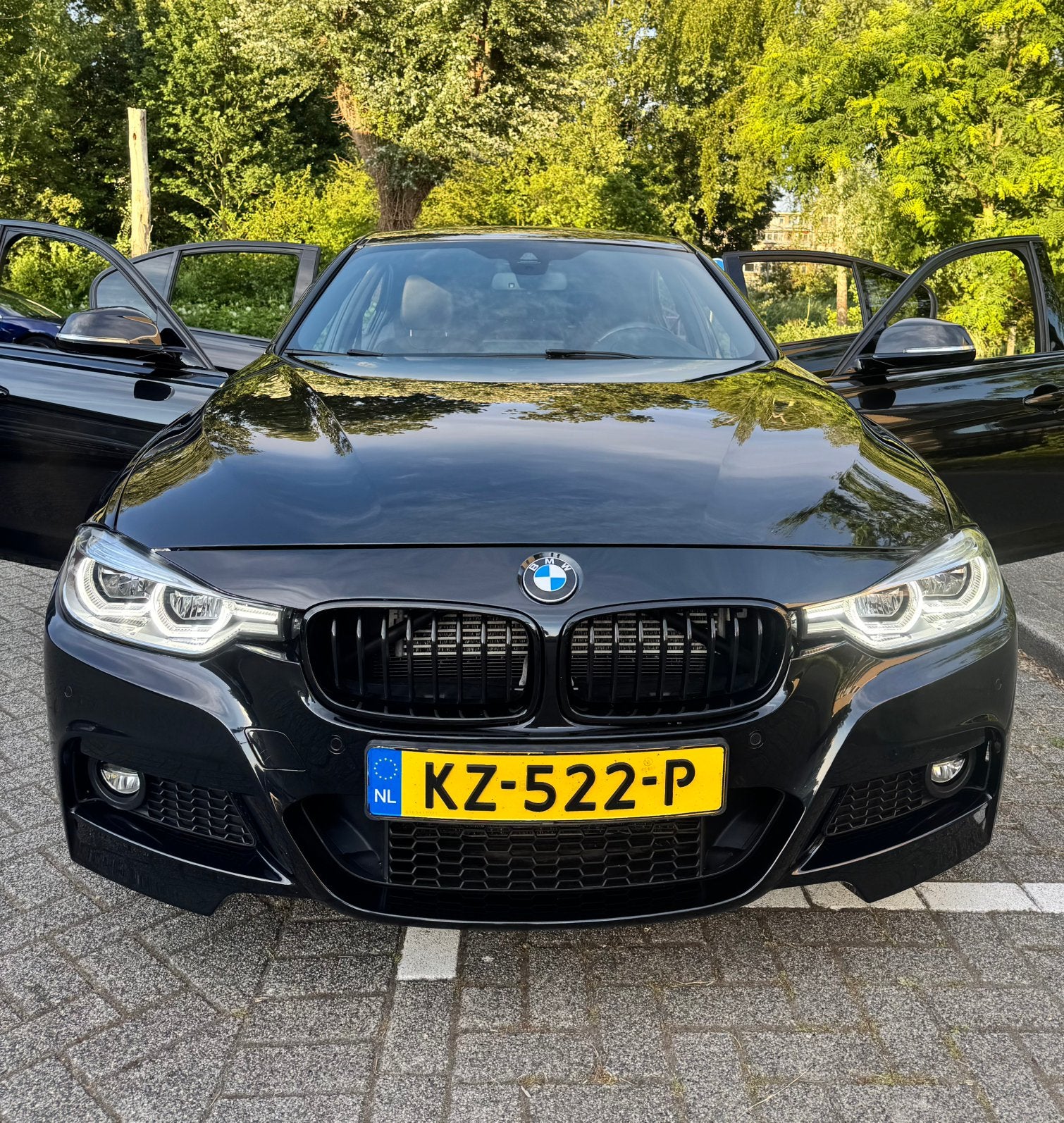 BMW 3-Serie 330e Iperformance 252pk Zwart, Auto's, BMW, Particulier, 3-Serie, 360° camera, ABS, Achteruitrijcamera, Adaptieve lichten