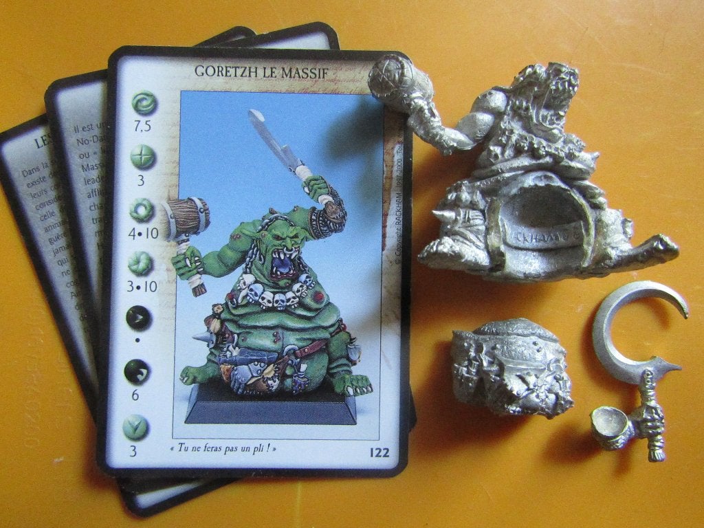 Goretzh the Massive, Verzenden, Zo goed als nieuw, Warhammer, Figuurtje(s)