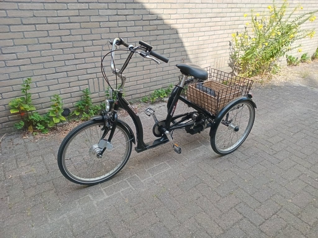 Rodex elektrische driewieler  zwart glans zo goed als nieuw, Ophalen, Zo goed als nieuw, Overige merken
