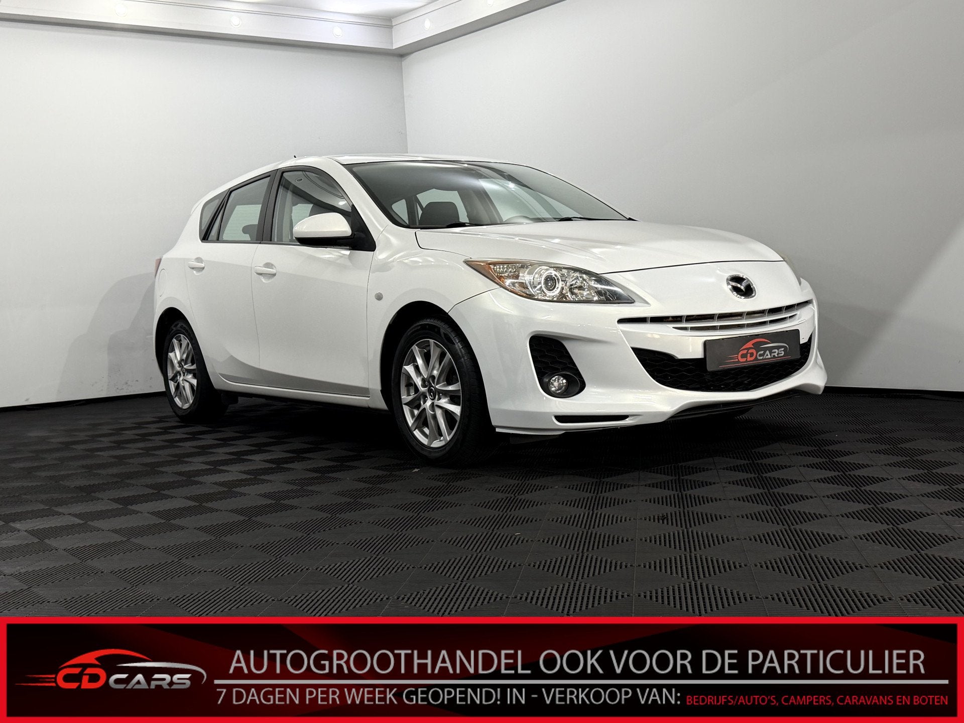 Mazda 3 1.6 Business Clima, Parkeersensoren, Lichtmetalen ve, Auto's, Voorwielaandrijving, Euro 5, Stof, Gebruikt