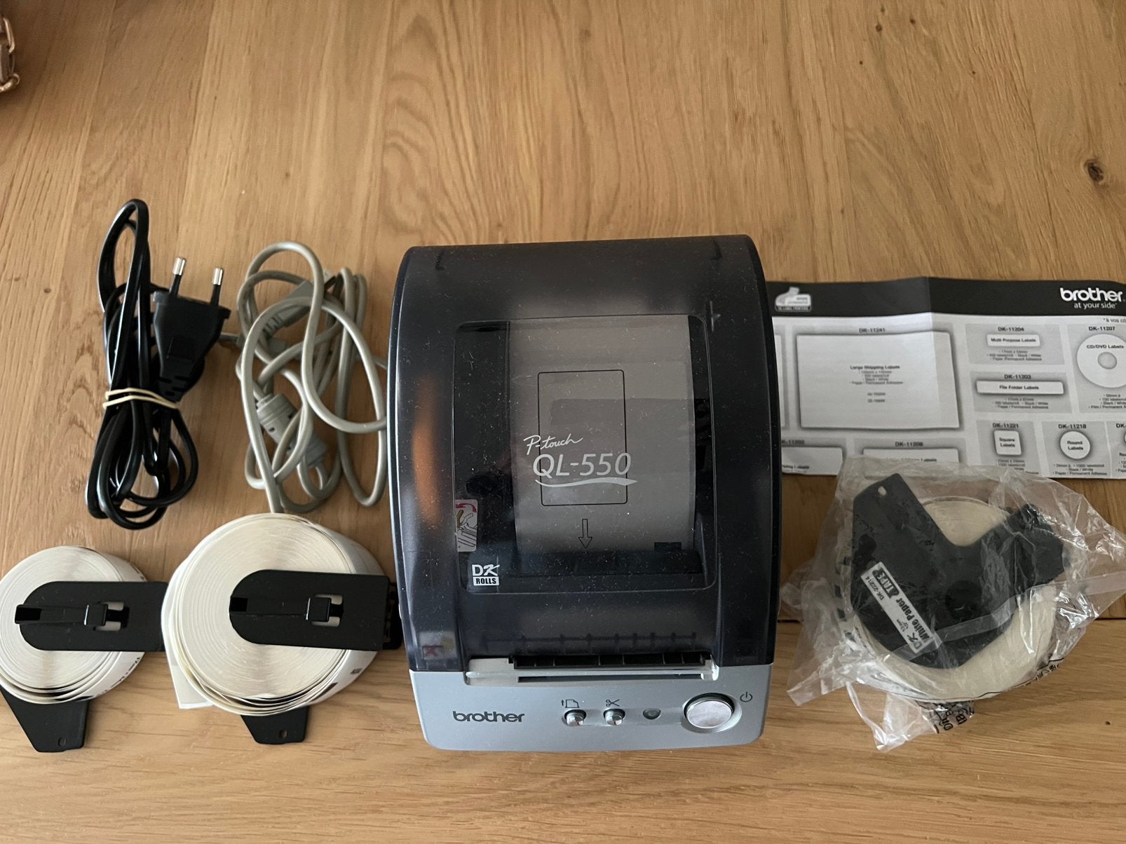 Brother P -touch QL550 thermische labelprinter, Ophalen of Verzenden, Zo goed als nieuw