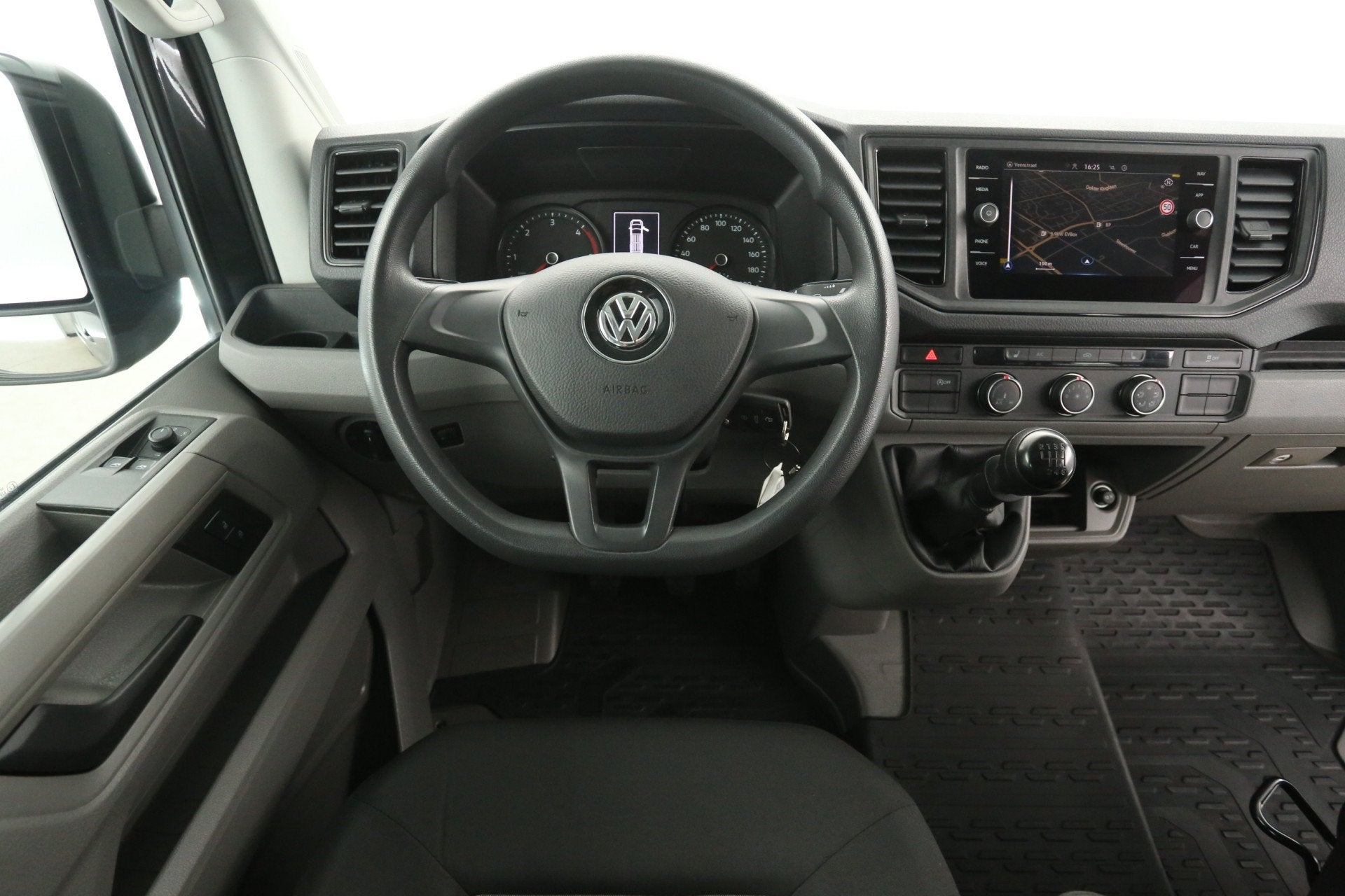 Volkswagen Crafter 2.0 TDI 140PK L3H2 | DC | 6 Zits | Airco, Auto's, Stof, Gebruikt, Verwarmde buitenspiegels, 4 cilinders