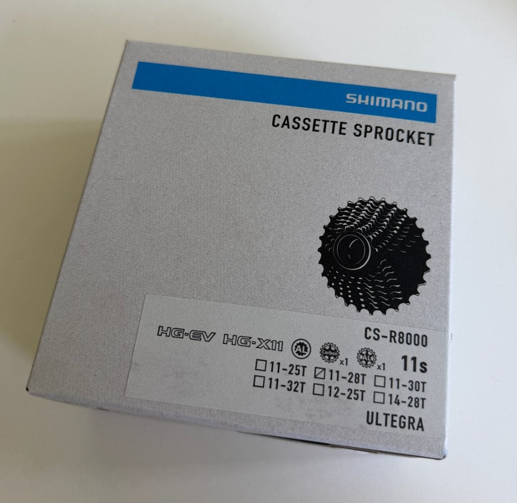 ‼️ Cassette Shimano Ultegra R8000 11 speed / 11- 28 / Nieuw, Ophalen of Verzenden, Nieuw, Shimano Ultegra