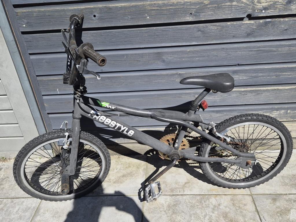 BMX Freestyle fiets - Gebruikt, Ophalen, Freestyle, Staal, Velgrem