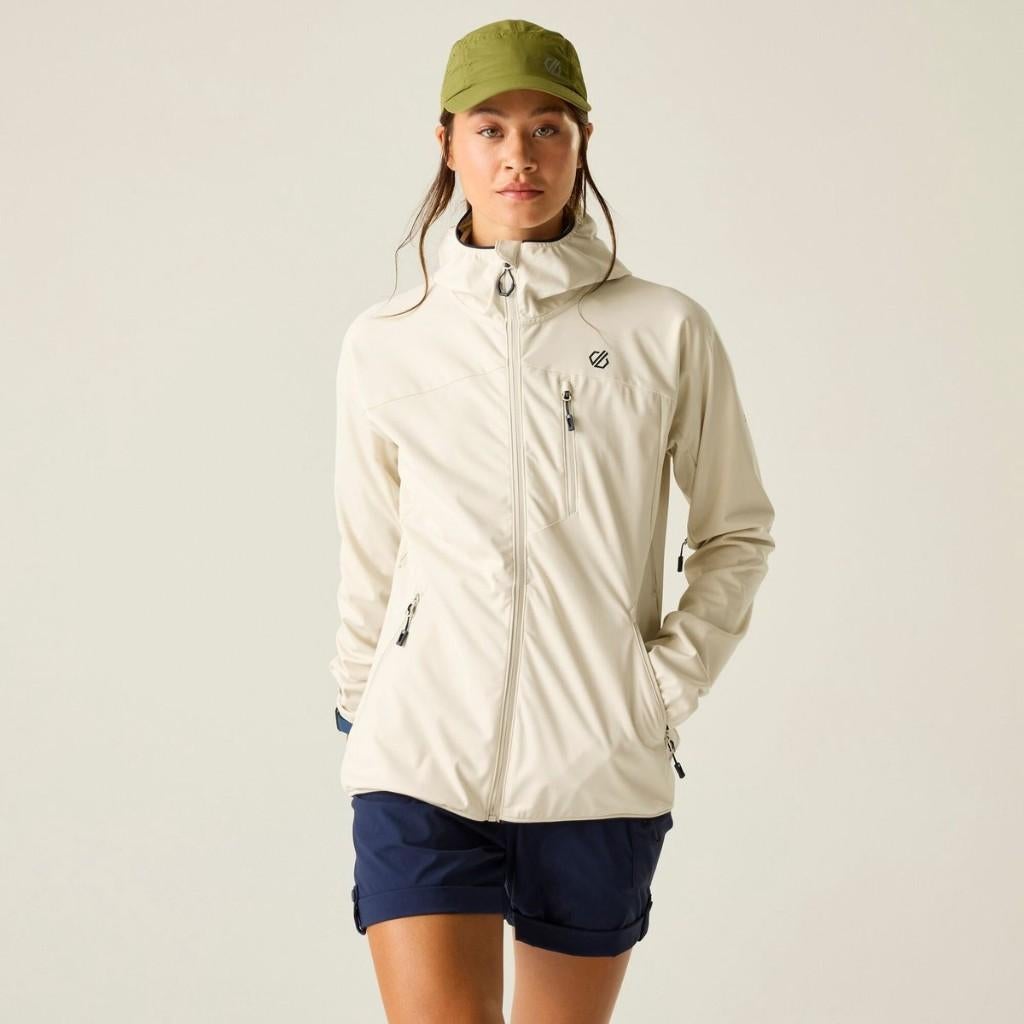 jas Dare2B Lexan III softshell (blauw en beige) M/L/XL/38-46, Kleding | Dames, Jassen | Zomer, Nieuw, Maat 42/44 (L), Blauw, Ophalen of Verzenden