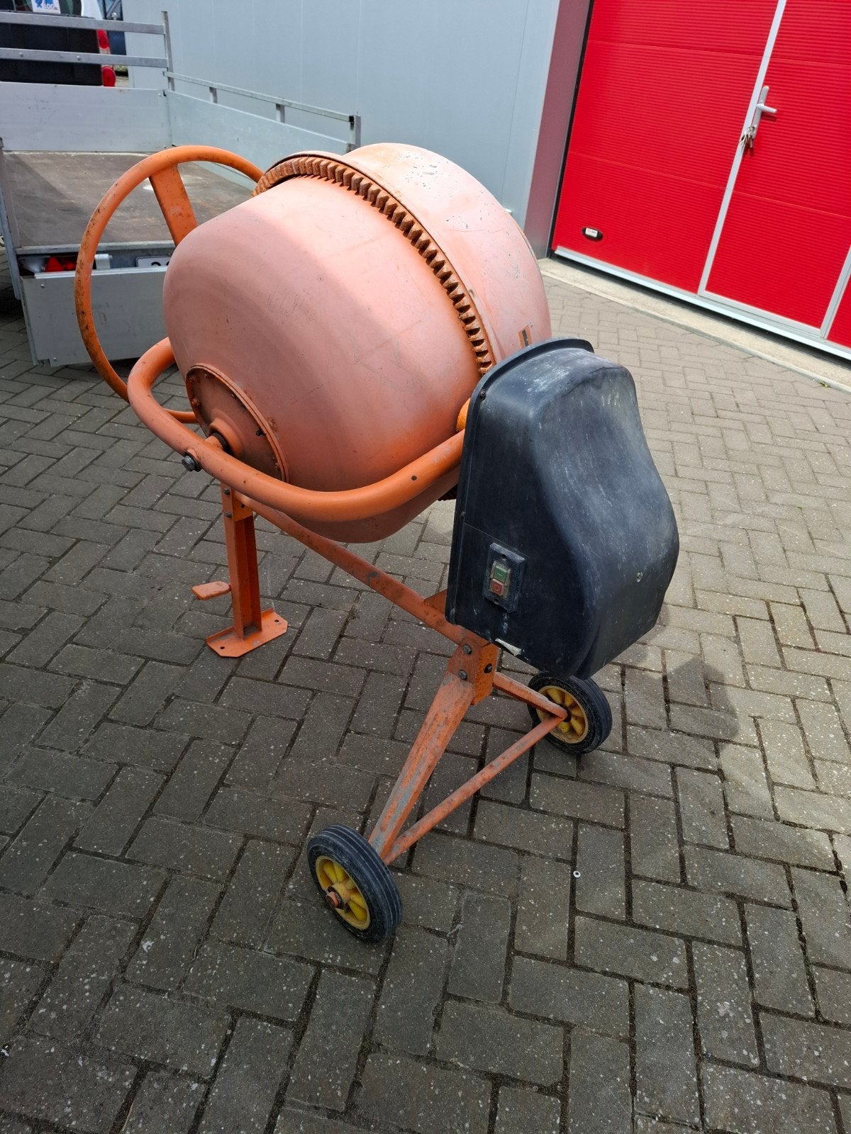Zgan betonmolen, Doe-het-zelf en Verbouw, Betonmolens, Ophalen of Verzenden, Zo goed als nieuw
