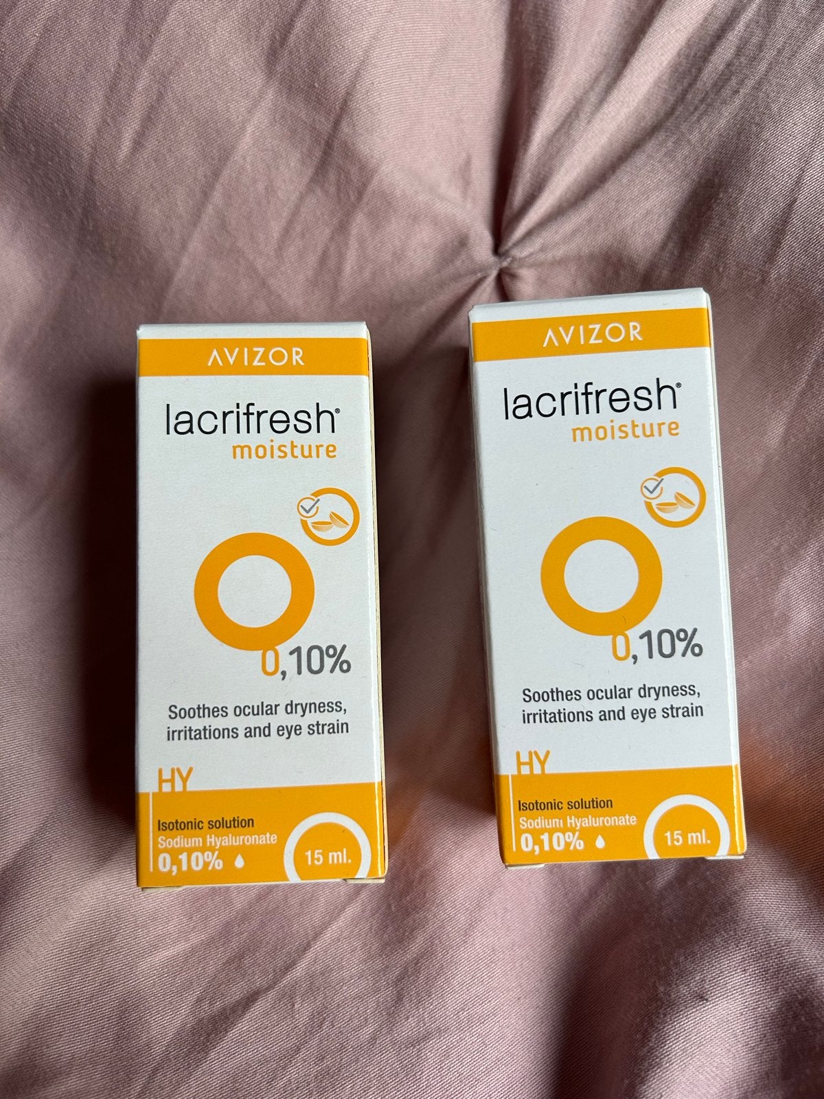 Avizor Lacrifresh Moisture Oogdruppels 0,10% - 2x15ml, Ophalen of Verzenden, Nieuw, Overige typen