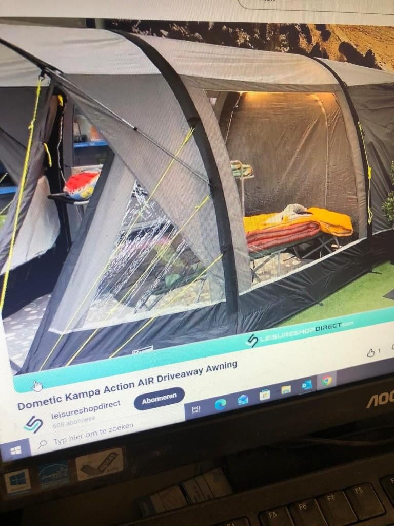 Dometic Kampa Action AIR Bustent wegrijtent, Ophalen, Zo goed als nieuw