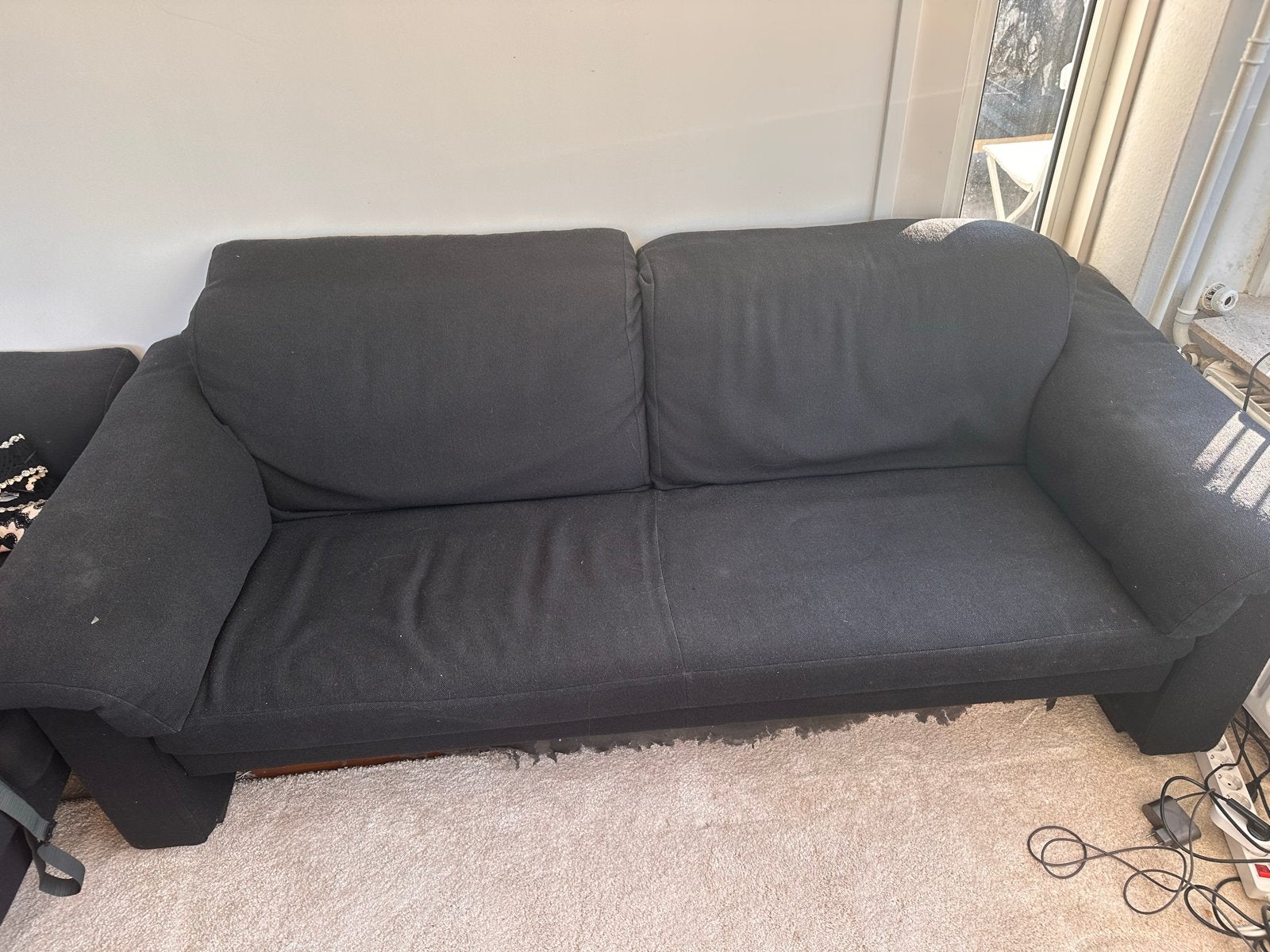 Rolf Benz bank in goede staat, Ophalen, Driepersoons, 75 tot 100 cm, Zo goed als nieuw