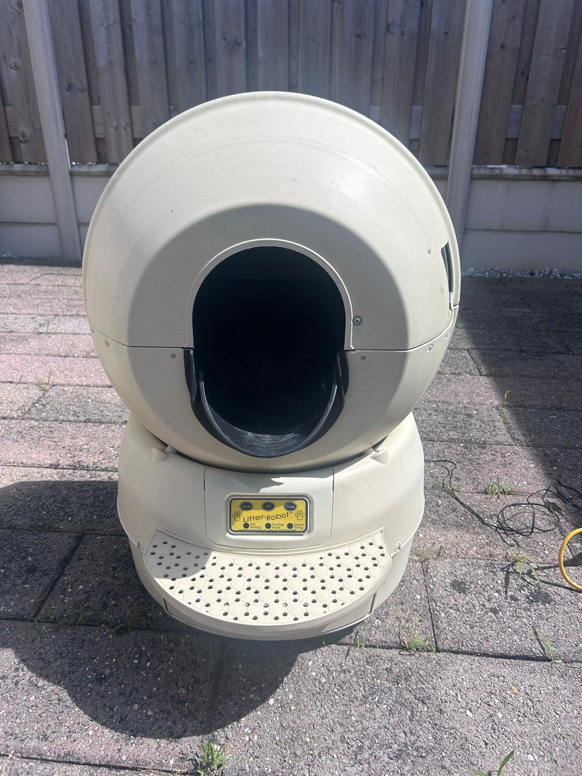 Litter robot 2e generatie, Ophalen, Gebruikt