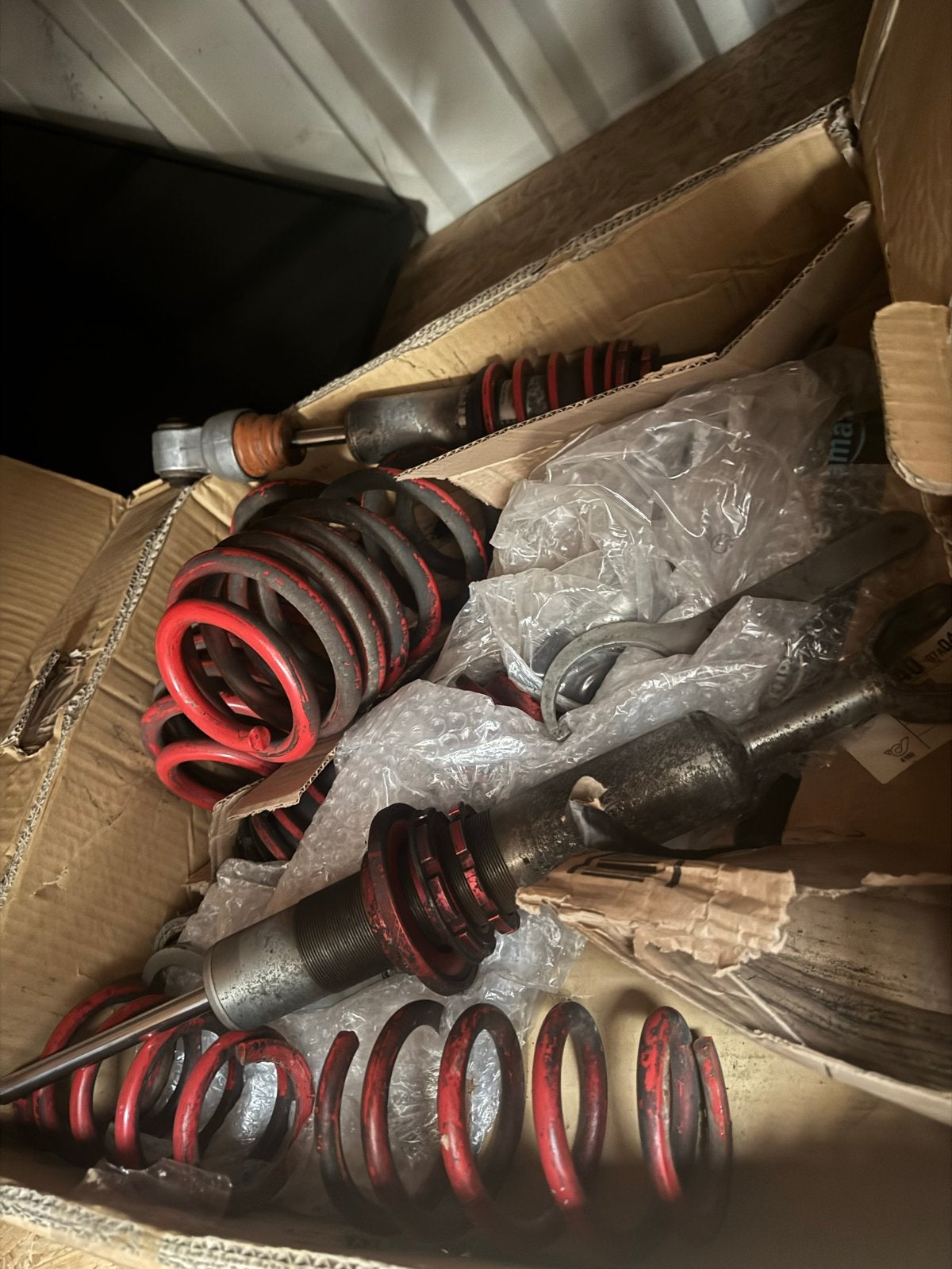 H&R Schroefset Audi A4 (S4) B5 Quattro - Gebruikt, Ophalen of Verzenden, Gebruikt, Audi