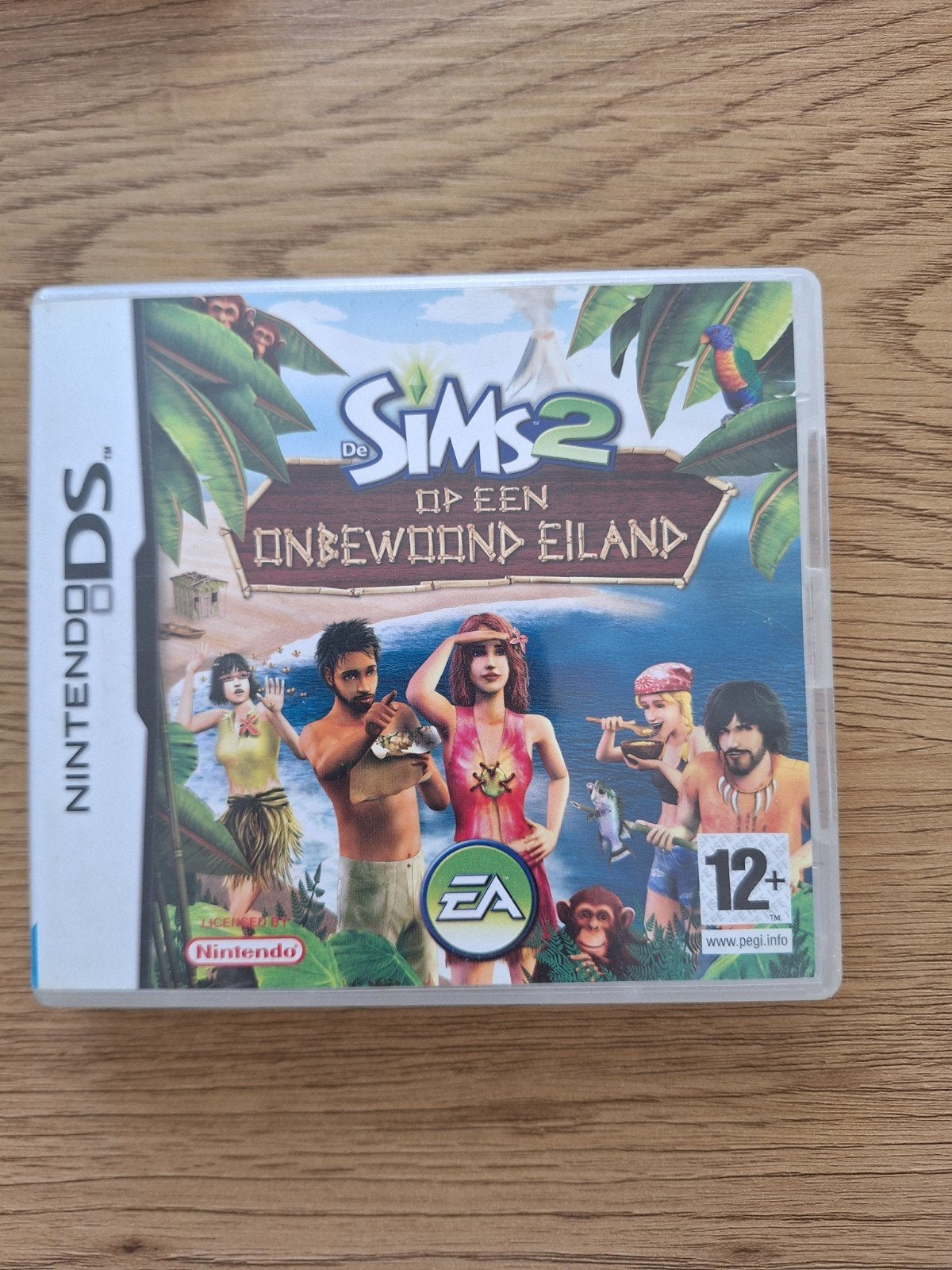 De Sims 2: Op een Onbewoond Eiland / Castaway (Nintendo DS), 1 speler, Ophalen of Verzenden, Zo goed als nieuw, Vanaf 12 jaar