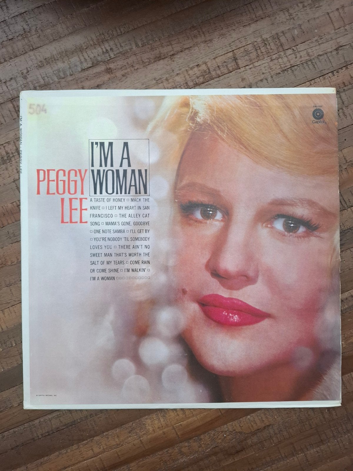 Peggy Lee - I'm A Woman, Ophalen of Verzenden, 12 inch