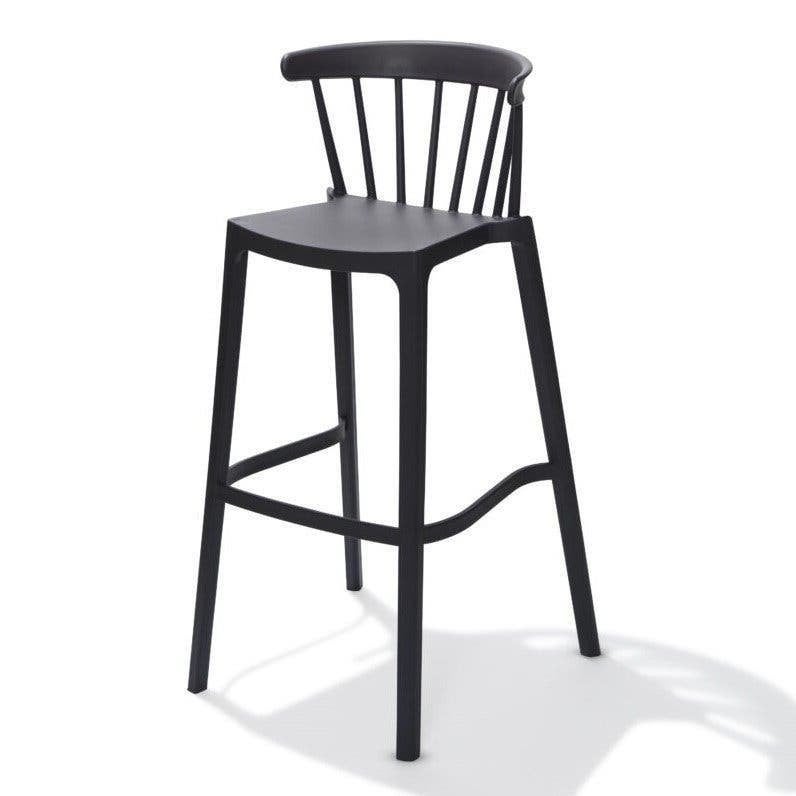 Barkruk 053, Kunststof 4 poots kruk, Diverse kleuren,, Kunststof, 5 krukken of meer, 60 tot 90 cm, Nieuw