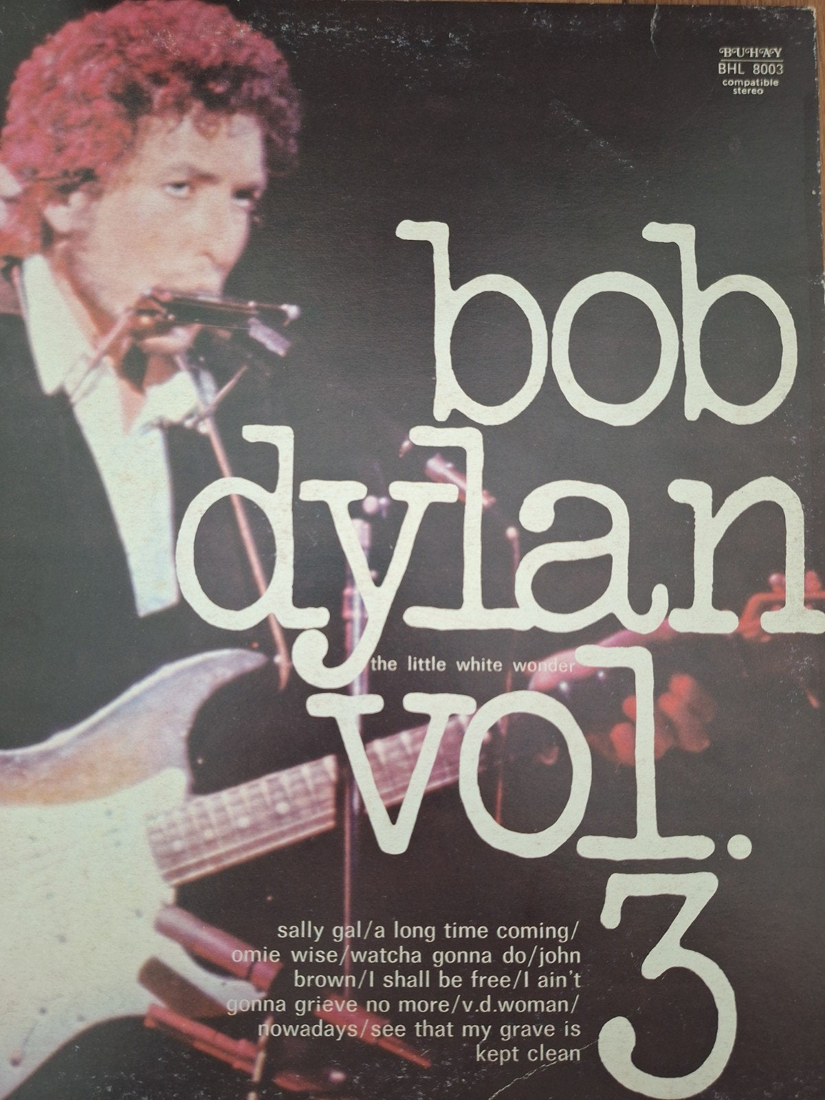 Bob Dylan - The Little White Wonder Vol. 3 LP (1973), LP, Gebruikt, Originele persing, Ophalen of Verzenden