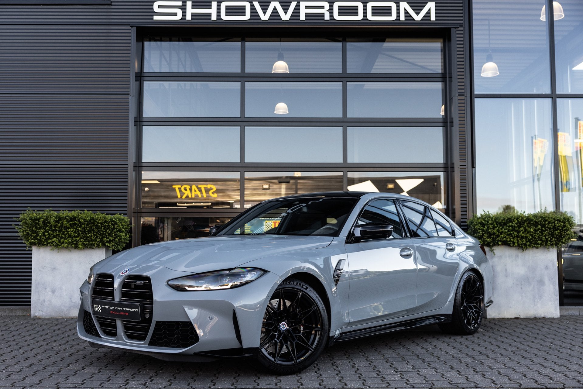 BMW 3-serie M3 Competition, Akrapovic, BTW, Carbon, Bucketse, Auto's, Automaat, Dealer onderhouden, Achterwielaandrijving, Gebruikt