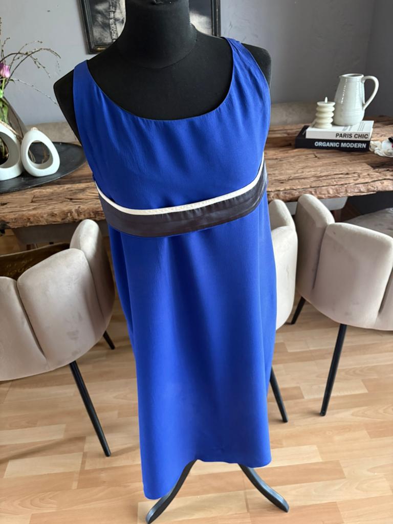 Bouchra Jarrar vintage designers haute couture zijde jurk 36, Ophalen of Verzenden, Zo goed als nieuw, Maat 36 (S), Overige kleuren