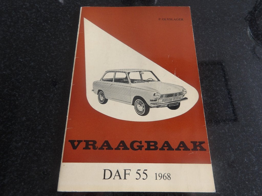 DAF 55 - Vraagbaak NL 1968, Verzenden