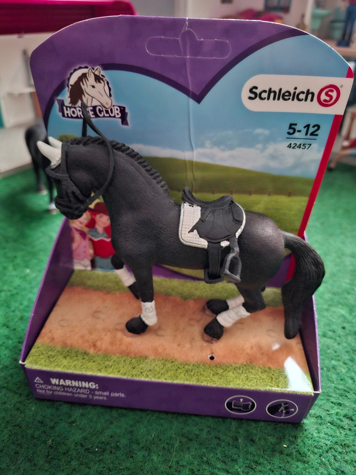 Schleich Horse Club Paard met Zadel en Hoofdstel, Kinderen en Baby's, Speelgoed | Overig, Ophalen