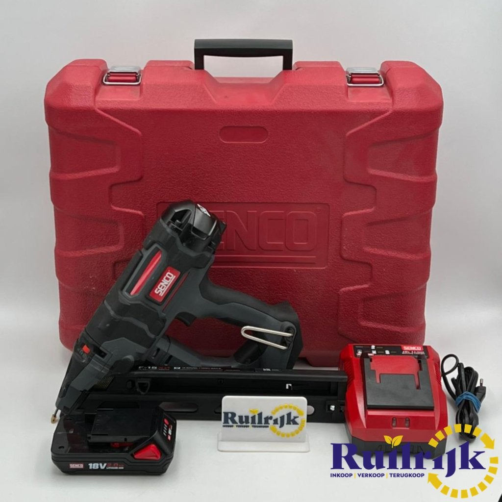 Senco Fusion F-15XP NAGELTACKER incl. koffer 1x accu, Senco, Zo goed als nieuw, Support@senco.com, 4270 Ivy Pointe Blvd, Cincinnati, 
OH 45245, 
USA