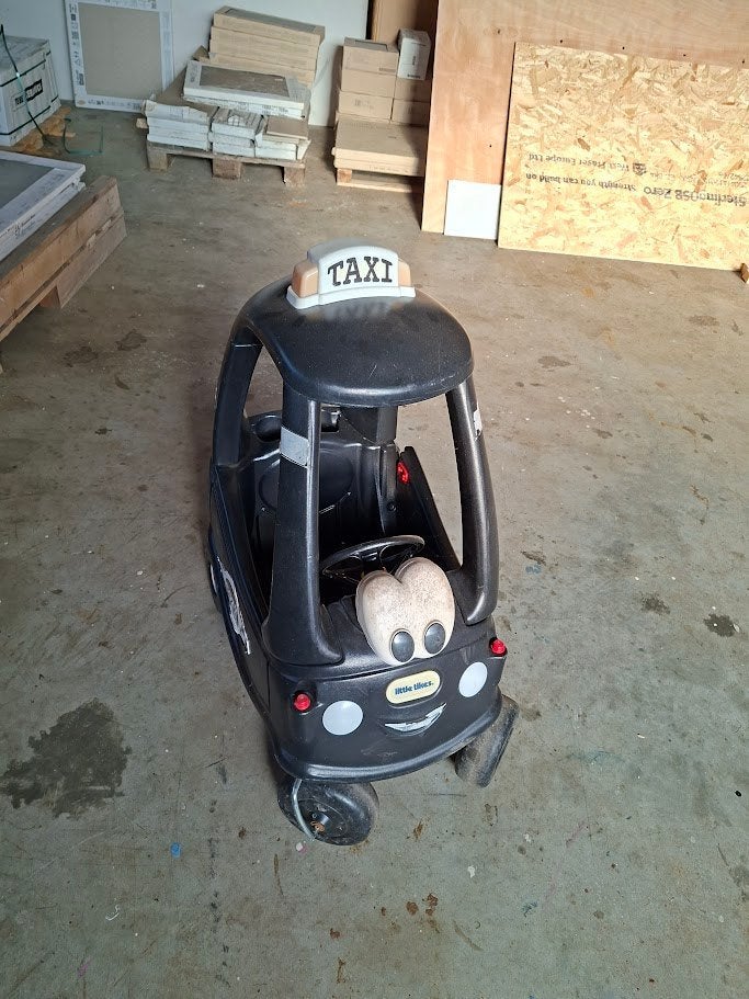 little tikes auto, Ophalen, Gebruikt