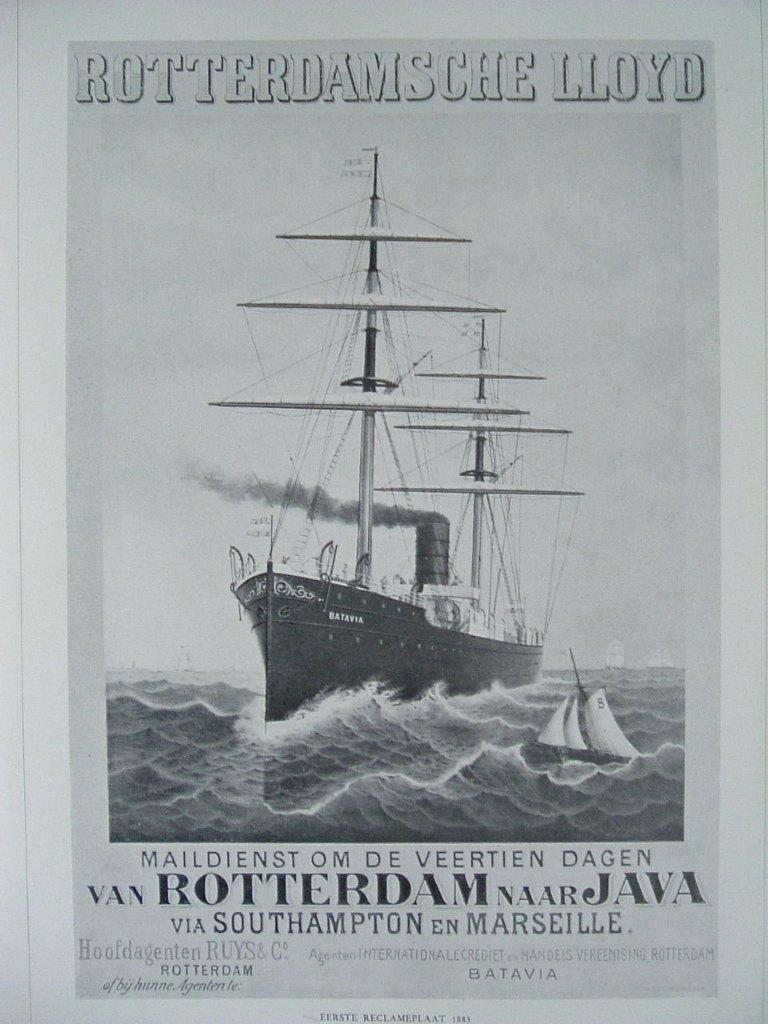 De zeilvloot van Willem Ruys en Rotterdamsche Lloyd - 1933., Ophalen of Verzenden, Gebruikt, Zeilboot, Boek of Tijdschrift