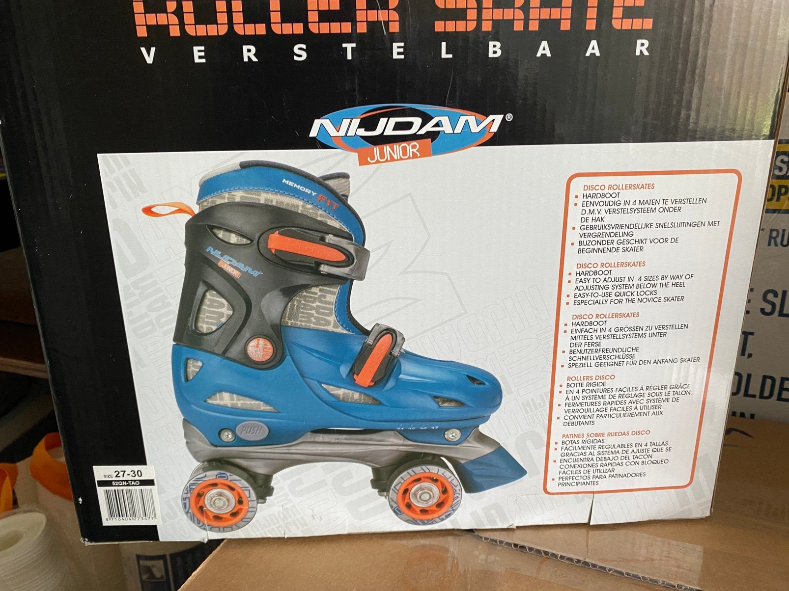 Rolschaatsen, Ophalen, Verstelbaar, Zo goed als nieuw