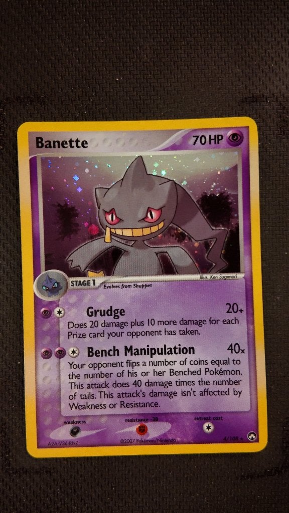 Banette 1 4 Power Keepers | Pokemon kaart, Ophalen, Zo goed als nieuw, Losse kaart, Foil