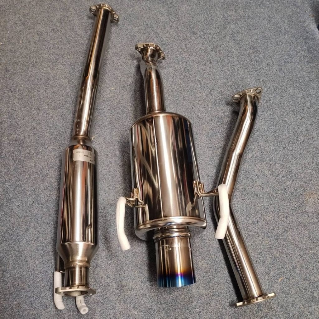 Invidia G200 Titanium Tip catback uitlaat - Civic Type-R EP3, Ophalen of Verzenden
