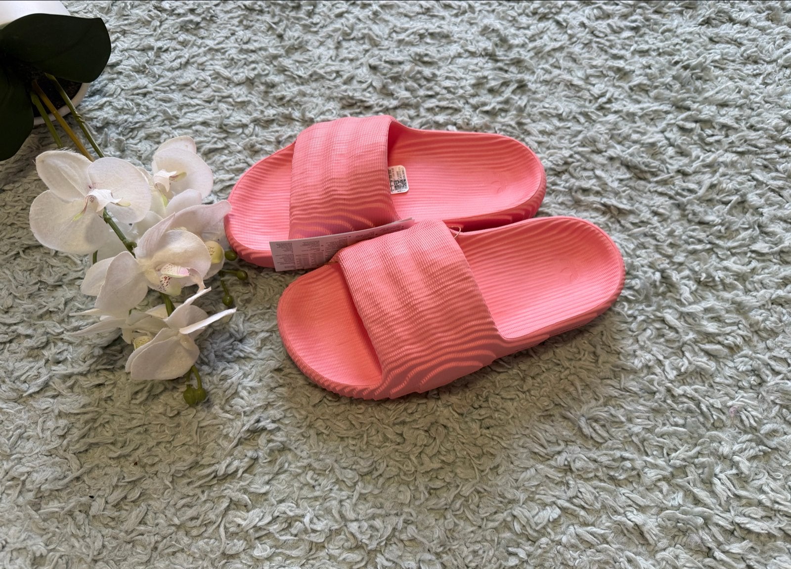 NİEUW, roze dames slippers Adilette van Adidas, maat 38, Slippers, Nieuw, Ophalen of Verzenden, Roze