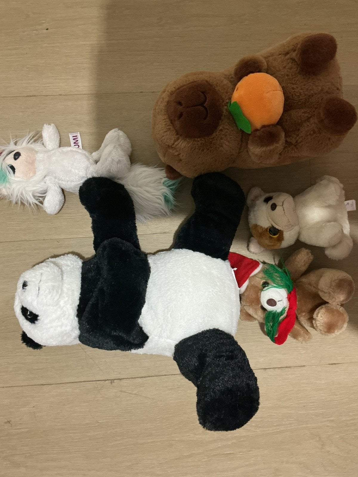 Leuke knuffels in goede staat, Ophalen of Verzenden, Gebruikt, Meerkleurig, Overige typen